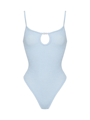 ΓΥΝΑΙΚΕΙΟ ΟΛΟΣΩΜΟ ΜΑΓΙΟ MIA BEADED | Γαλάζιο  ONE SIZE