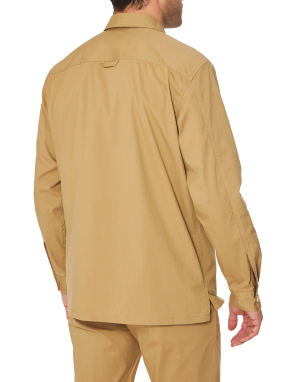 ΑΝΔΡΙΚΟ JACKET ΜΕ ΚΟΥΜΠΙΑ | Καφέ L