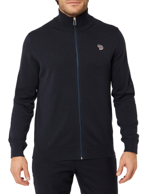 ΑΝΔΡΙΚΗ ΖΑΚΕΤΑ ΜΕ ΛΟΓΟΤΥΠΟ | Μπλε Σκούρο M