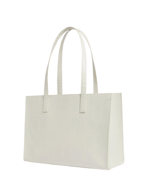 ΓΥΝΑΙΚΕΙΑ ΤΣΑΝΤΑ ΩΜΟΥ CROCCEL CROC EFFECT MEDIUM | Λευκό