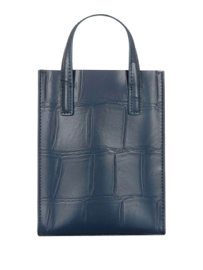 ΓΥΝΑΙΚΕΙΑ ΤΣΑΝΤΑ ΧΕΙΡΟΣ GATOCON CROC EFFECT MINI | Μπλε