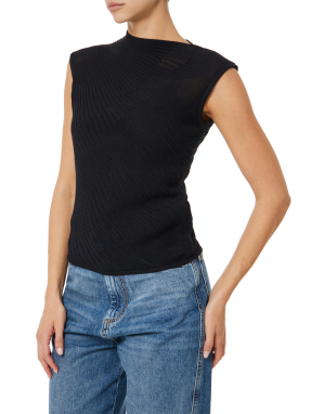 ΓΥΝΑΙΚΕΙΑ ΑΜΑΝΙΚΗ ΜΠΛΟΥΖΑ | Μαύρο S