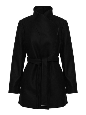 ΓΥΝΑΙΚΕΙΟ ΠΑΛΤΟ ROSESS | Μαύρο XL