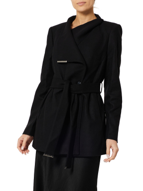 ΓΥΝΑΙΚΕΙΟ ΠΑΛΤΟ ROSESS | Μαύρο XL