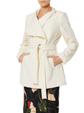 ΓΥΝΑΙΚΕΙΟ ΠΑΛΤΟ ROSESS | Λευκό M