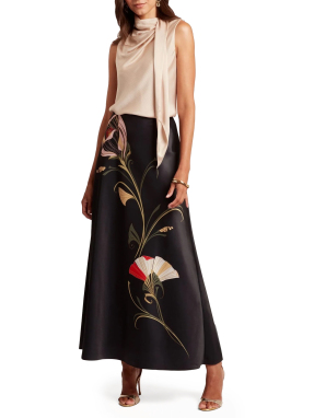 ΜΑΞΙ ΦΟΥΣΤΑ SALIRA | Μαύρο S