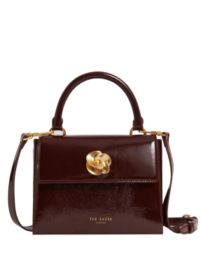 ΓΥΝΑΙΚΕΙΑ ΤΣΑΝΤΑ ΧΕΙΡΟΣ ROSEAU ROSE DETAIL MINI | Μπορντό