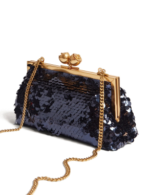 ΓΥΝΑΙΚΕΙΟ CLUTCH SEQUINZ | Μπλε