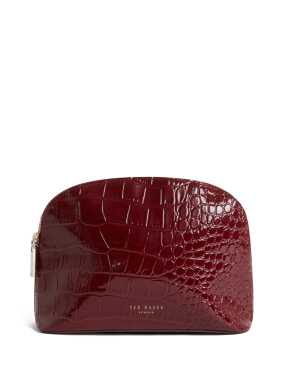 ΓΥΝΑΙΚΕΙΟ ΝΕΣΕΣΕΡ VALMMA CROC EFFECT SMALL | Μπορντό