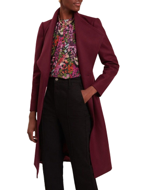 ΓΥΝΑΙΚΕΙΟ ΠΑΛΤΟ ROSE MIDI | Μπορντό L