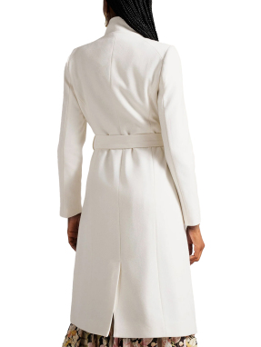 ΓΥΝΑΙΚΕΙΟ ΠΑΛΤΟ ROSE MIDI | Λευκό M