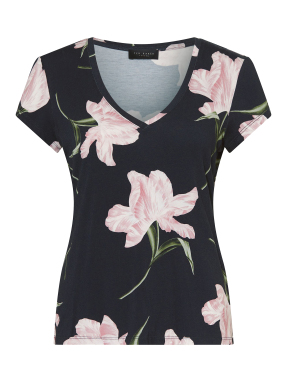 ΓΥΝΑΙΚΕΙΟ T-SHIRT VAIILEY | Μπλε Σκούρο L