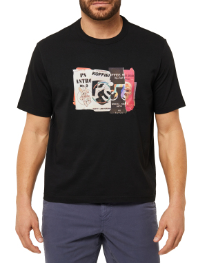 PS BY PAUL SMITH ΑΝΔΡΙΚΟ T-SHIRT CUTPASTE | Μαύρο XL