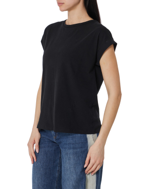 ΓΥΝΑΙΚΕΙΟ T-SHIRT TOMMIE | Μαύρο XS