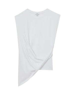 ΓΥΝΑΙΚΕΙΟ ΑΜΑΝΙΚΟ ΤΟΠ TILLY | Λευκό XS