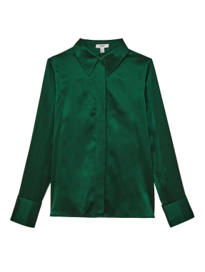 ΓΥΝΑΙΚΕΙΟ ΠΟΥΚΑΜΙΣΟ AMEIRA | Πράσινο Σκούρο UK 12