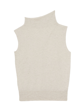 ΓΥΝΑΚΕΙΟ ΜΑΛΛΙΝΟ ΑΜΑΝΙΚΟ ΤΟΠ HARPER | Μπεζ XS