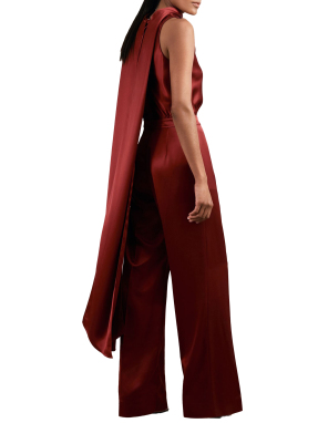 ΓΥΝΑΙΚΕΙΑ ΣΑΤΕΝ ΟΛΟΣΩΜΗ ΦΟΡΜΑ FARAH | Μπορντό UK 12