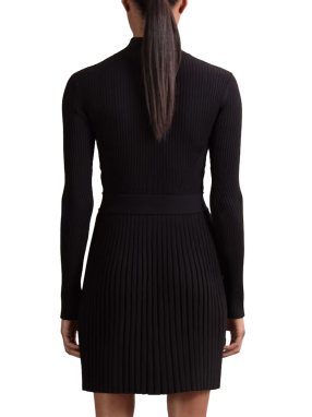 ΜΙΝΙ ΦΟΡΕΜΑ HALF-ZIP VIENNA | Μαύρο S