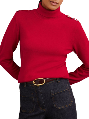 ΓΥΝΑΙΚΕΙΟ ΠΟΥΛΟΒΕΡ CORRINE | Κόκκινο M