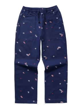 ΑΝΔΡΙΚΟ ΠΑΝΤΕΛΟΝΙ PAISLEY CHEF PANTS | Μπλε Σκούρο XL