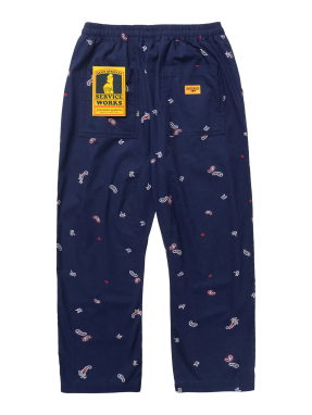 ΑΝΔΡΙΚΟ ΠΑΝΤΕΛΟΝΙ PAISLEY CHEF PANTS | Μπλε Σκούρο XL