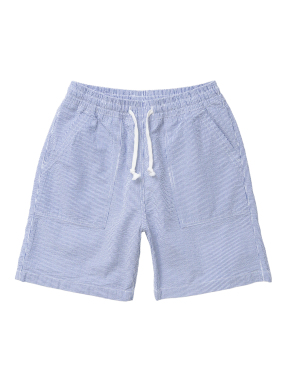 ΑΝΔΡΙΚΟ SEERSUCKER CHEF SHORTS | Γαλάζιο XL