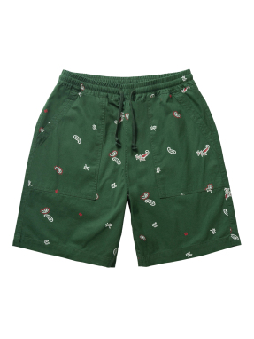 ΑΝΔΡΙΚΟ PAISLEY CHEF SHORTS | Πράσινο XL
