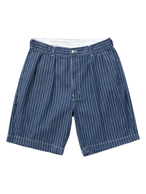 ΑΝΔΡΙΚΟ PINSTRIPE DENIM PART TIMER SHORTS | Μπλε XL