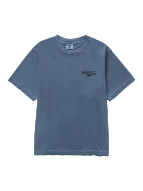 ΑΝΔΡΙΚΟ T-SHIRT PIGMENT DYED TRADEMARK | Μπλε L