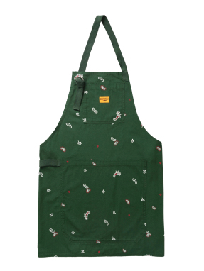 ΠΟΔΙΑ ΕΡΓΑΣΙΑΣ PAISLEY APRON | Πράσινο ONE SIZE