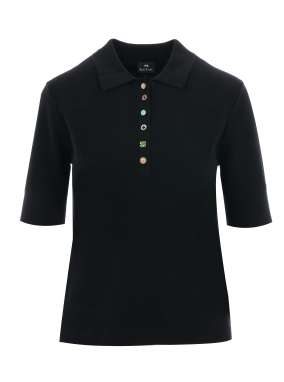 ΓΥΝΑΙΚΕΙΑ ΜΠΛΟΥΖΑ POLO | Μαύρο M