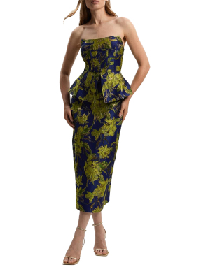 ΜΙΝΤΙ ΦΛΟΡΑΛ ΦΟΡΕΜΑ PENCIL | Πολύχρωμο UK 8