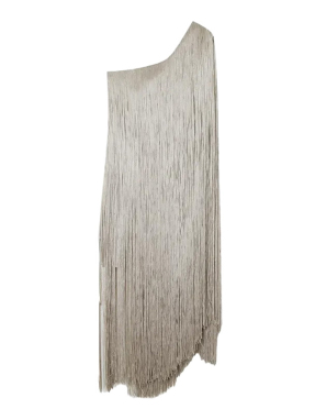 ΜΙΝΙ ΦΟΡΕΜΑ ONE SHOULDER | Ασημί S