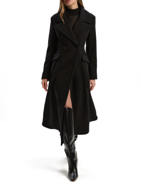 ΓΥΝΑΙΚΕΙΟ ΠΑΛΤΟ | Μαύρο UK 8