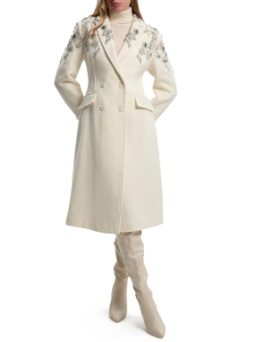 ΓΥΝΑΙΚΕΙΟ ΠΑΛΤΟ | Εκρού UK 14