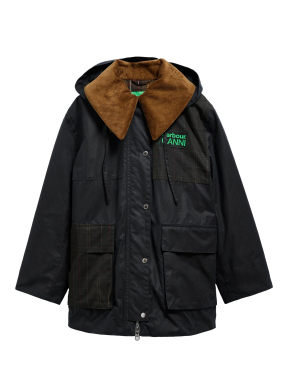 ΓΥΝΑΙΚΕΙΟ ΜΠΟΥΦΑΝ BARBOUR x GANNI | Μπλε Σκούρο UK 8