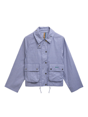 ΓΥΝΑΙΚΕΙΟ JACKET | Λευκό-Μπλε UK 12