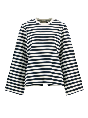 ΓΥΝΑΙΚΕΙΑ ΜΑΚΡΥΜΑΝΙΚΗ ΜΠΛΟΥΖΑ | Ριγέ  UK 8