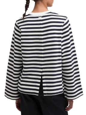 ΓΥΝΑΙΚΕΙΑ ΜΑΚΡΥΜΑΝΙΚΗ ΜΠΛΟΥΖΑ | Ριγέ  UK 8