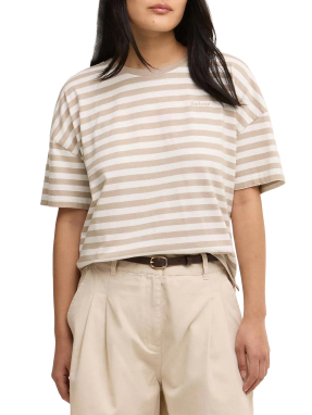 ΓΥΝΑΙΚΕΙΟ T-SHIRT ADRIA | Μπεζ UK 8