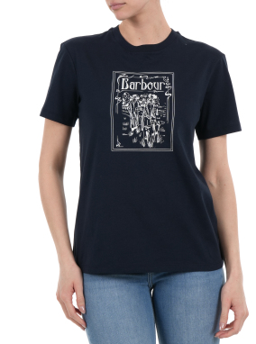 ΓΥΝΑΙΚΕΙΟ T-SHIRT | Μπλε Σκούρο UK 8