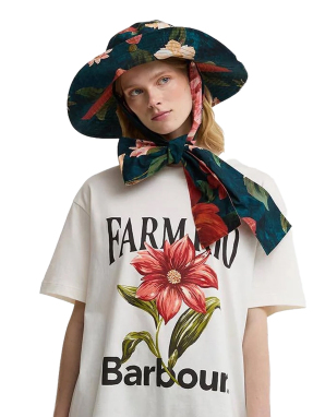 ΓΥΝΑΙΚΕΙΟ ΚΑΠΕΛΟ BARBOUR x FARM RIO | Πολύχρωμο S
