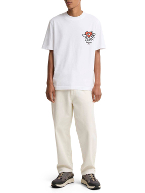 ΑΝΔΡΙΚΟ T-SHIRT BARBOUR x MUL | Λευκό XL