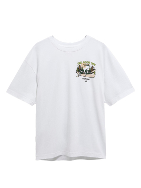 ΓΥΝΑΙΚΕΙΟ T-SHIRT BARBOUR x MUL HEATON | Λευκό UK 14