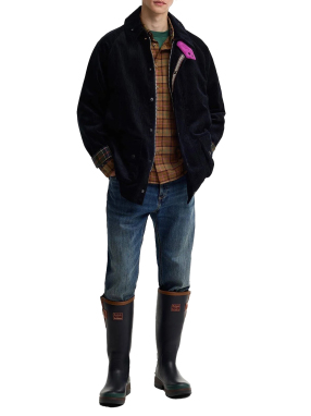 ΑΝΔΡΙΚΟ ΜΠΟΥΦΑΝ PAUL SMITH LOVES BARBOUR | Μπλε Σκούρο M