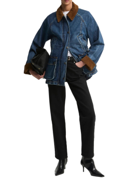 ΓΥΝΑΙΚΕΙΟ DENIM ΜΠΟΥΦΑΝ | Γαλάζιο BRIN51.2 UK 10