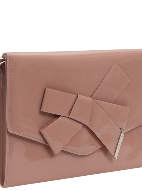 ΓΥΝΑΙΚΕΙΑ ΤΣΑΝΤΑ ΧΕΙΡΟΣ NIKKEY KNOT BOW ENVELOPE | Μπεζ
