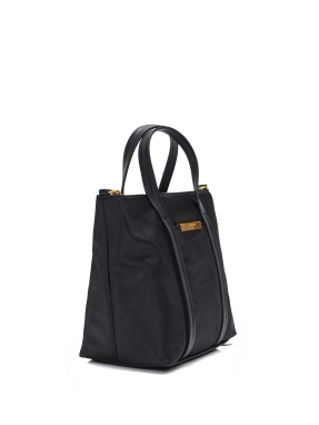 ΓΥΝΑΙΚΕΙΑ ΤΣΑΝΤΑ ΧΕΙΡΟΣ NYKKIE NYLON MINI | Μαύρο