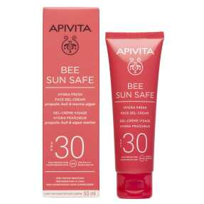 BEE SUN SAFE ΑΝΤΗΛΙΑΚΗ ΚΡΕΜΑ-GEL ΠΡΟΣΩΠΟΥ SPF30 | 50ml